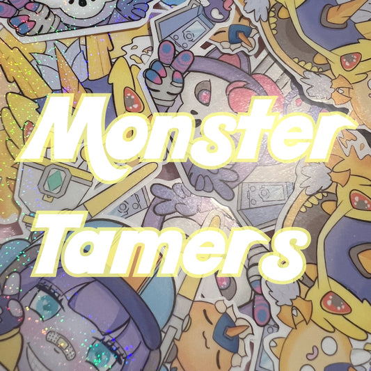 Monster tamers fanart stickers