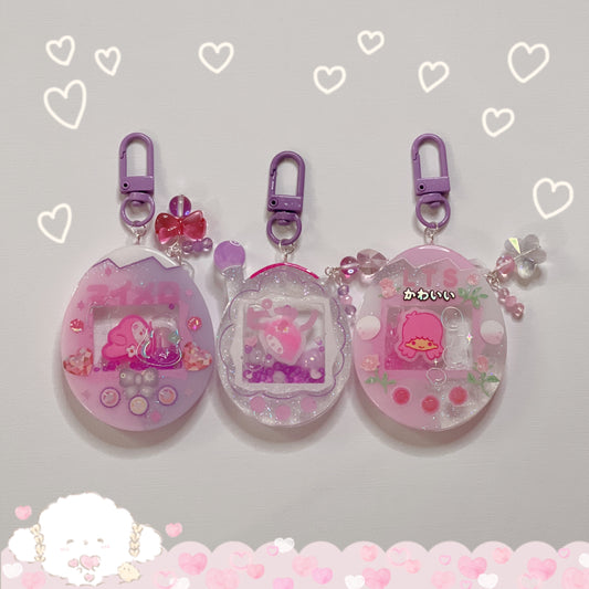 Tamagotchi SR shaker keycharm